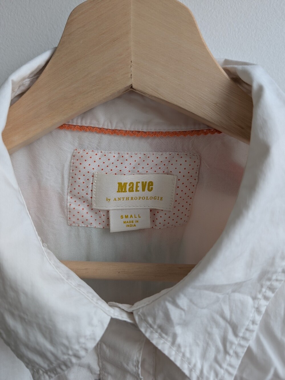 Anthropologie Maeve Cotton Midi Shirt Dress - Picture 9 of 9